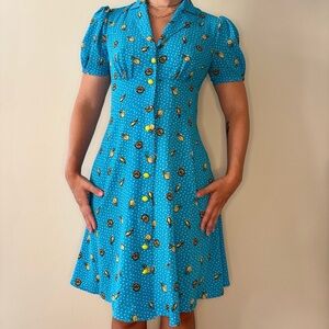 Betsey Johnson Lemon Surprise Dress